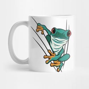 Cartoon Frog in Poket - Nature and Gardening Mug